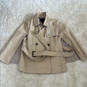 Classic Banana Republic Trench Cape Coat